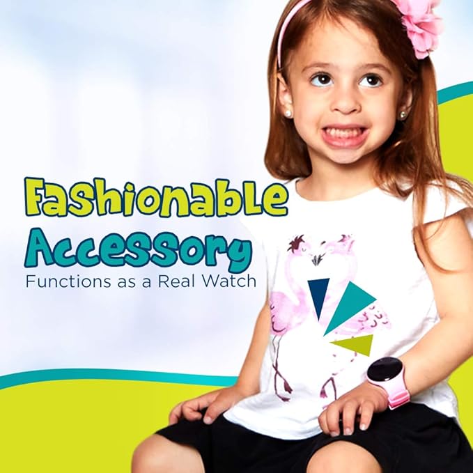 Premium Potty Training Watch - Toilet Training Timer - Rechargeable Water Resistant Digital Watch Reminder to Go - Vibrates and Plays Music Keeps Your Child Entertained at Potty Time