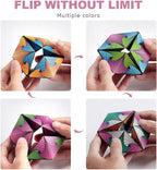 Euclidean Cube Fidget Toys for Kids, Desk Toy for Adults to Stay Calm and Focused, Magic Cube for Girls and Boys Over 3 Years Old