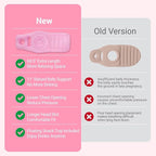 Inflatable Pregnancy Pillow with Belly & Head Hole, Prone Pregnancy Pillow for Stomach Sleepers, Belly Pillow Pregnancy Mattress for Pregnant Women, Maternity airbed Pool Float for Tummy Massage