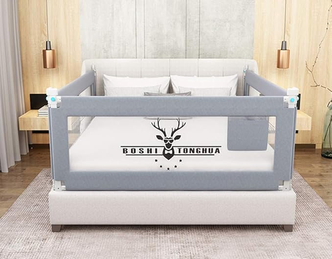 Lsbod Bed Rail for Toddlers,Baby Bed Rail Guard for Kids,Safety Side Bedrail for Twin,Double,Full,Queen,King Size Bed(1side 71" Lx27 H)