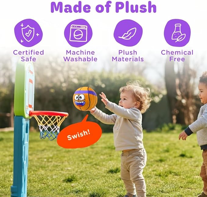 Move2Play, Hilariously Interactive Toy with Music & Sound Effects | Birthday Gift for Boy & Girl | Ball for Toddler & Baby | 6, 12, 18+ Months | 1, 2, 3+ Year Old