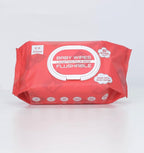 B.B. Klean Flushable Baby Wipes | Hypoallergenic | Sensitive Skin | Thick & Absorbent | Durable | Unscented | 99.9% Water | Eco-Friendly | 80 Wipes Inside (4)