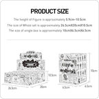 POP MART HIRONO Little Mischief Series, 12PCs Hirono Blind Box Figures, Random Design Action Figures Collectible Toys Home Decorations, Holiday Birthday Gifts for Girls and Boys, Whole Set