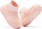 Engtoy Baby Shoes & Socks - Non-Slip Breathable Slippers with Soft Rubber Sole - Baby Boys & Girls Slip On Sneakers