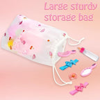 BNUZEIYI Baby Accessories - Feeding and Caring Set With Bottles, Diaper, Changing Mat, Clothes for 14-16 Inch Dolls, 18 Inch Pretend Play Set for Girls Gift