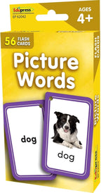 Teacher Created Resources Picture Words Flash Cards (EP62042) 3-1/8" x 5-1/8"