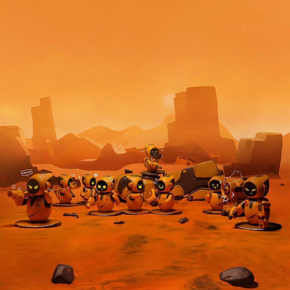 Eilik DQ - Touch Interactive Toys, Cute Robot Pets with Abundant Emotions. Idle Animations&Exclusive Mini-Games, Unique Gift for Girls & Boys. Support Update.(Special Version)