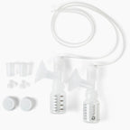 Ameda HygieniKit Universal Milk Collection System | Hands Free Breast Pump Accessories | (New & Improved) | Breastfeeding Supplies | Pumping Essentials | Flanges, Bottles, Valves, Diaphragms & Tubing