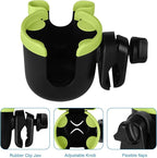 Accmor Stroller Cup Holder with Phone Holder, Bike Cup Holder, Universal Cup Holder for Uppababy Nuna Doona Strollers, 2-in-1 Cup Phone Holder for Stroller, Bike, Wheelchair, Walker, Scooter