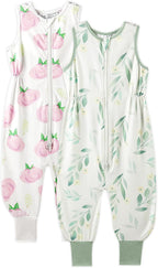 TotAha Toddler Sleep Sack with Legs, 0.5 TOG Light and Soft Baby Sleeping Bag, Walker Sleep Sack for Babies 12-24M, 2T-3T