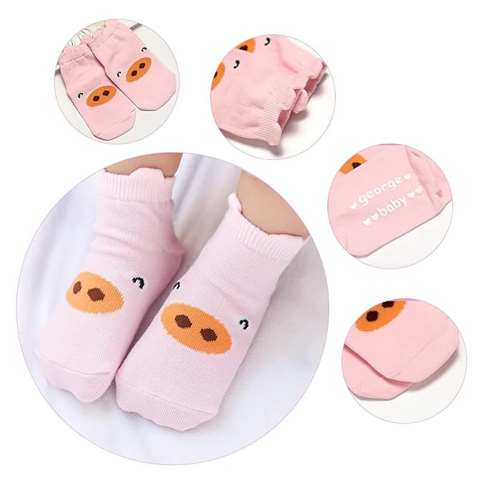 Tortoise WZ S4 Toddler Head Safety Pad Adjustable Backpack with 3 Pairs Baby Socks for Walker & Crawling