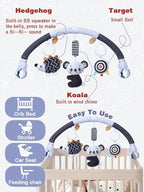 Pau1Hami1ton Baby Stroller Arch Toys, Car Seat Toys,Bouncer Toy Bar/Mobile for Bassinet,Adjustable Baby Hanging Toys Fit for Crib Bed,Stroller,Car Seat.S-19(Koala)