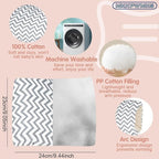 Cozy Cradle Pillow, Cozy Cradle Arm Pillow, Baby Nursing Pillow Head Support Pillow for Breastfeeding Bottle Feeding (Light Grey Crown)