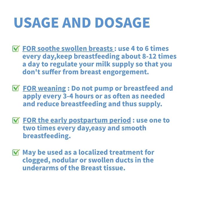 Cabbage Cream for Breast Engorgement,Clogged Ducts,Weaning and Mastitis | essentials for Lactation period