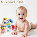Baby Toys 0-6-12 Months: 5 in 1 Infant Musical Rtattle Teething Toys Sensory Learning Toys with Sounds, Newborn Shower Gifts for Boys & Girls