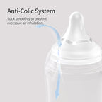 Pigeon Silicone Nipple (SS) with Latch-On Line, Natural Feel, 0+ Months, 4 Counts