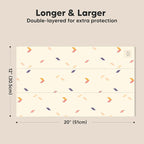 Organic Burp Cloths Baby Boy, Girl - 6-Pack Large Cotton Burping Cloths for Babies, Spit Up Rags, Super Absorbent, Ultra Soft Newborn Rag, Gender Neutral, Machine Washable, Durable (Prism)