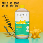 Alaffia Babies and Kids Bubble Bath, Gentle Baby Essentials for Delicate Skin, Cleansing & Calming Bubbles, Plant Based Formula, Vegan, Eucalyptus Mint (2 Pack - 32 Fl Oz Ea)