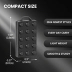 EDCFANS Fidget Slider, Fidget Toys Adults, EDC Metal Magnetic Fidgets Toys for Adult Anxiety ADHD, Sensory Toys Adults, Small Fidget Stress Toys, Desk Toys for Office, Cool Gadgets Gifts for Teens Men