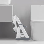 PandaEar Potty Training Seat with Step Stool Ladder, Toddler Toilet Seat for Kids Boys Girls, Comfortable Safe Potty Seat with Anti-Slip Pads Ladder & Bear Design -Grey