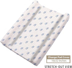 Personalized Baby Crib Bedding Set, Custom Name Submarine Pattern Nursery Bedding Set 3 Pcs, Baby Blanket Fitted Crib Sheet Changing Pad Cover, Personalized Nursery Decor Gift for Newborns Boys