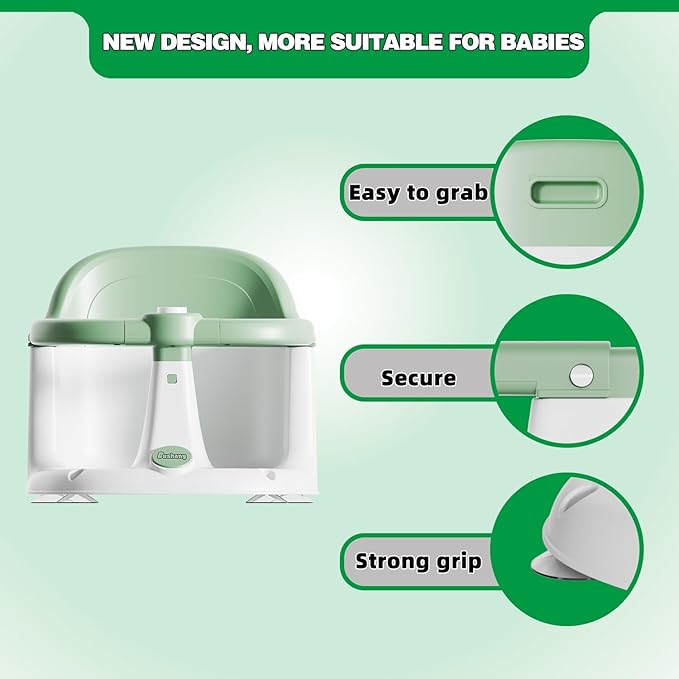 Baby Bath Seat for Babies 6 Months & up - Sit up Bathtub Seat for Toddlers - Infant Tub Shower Chair with Powerful Suction Cups