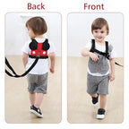 Accmor Toddler Harness Leash, Cute Kids Leash + Black Anti Lost Wrist Link for Outdoor Travel, Adorable Baby Leash Child Walking Harness Wristband Assistant Strap Mini Belt Protector for Boys Girls