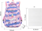 Cusangel Backpack for Girls Boys School Bookbags Kindergarten Elementary Lightweight Waterproof Multifunctional Large Capacity for Backpack (16 inch Sky Unicorn Fun Prints)