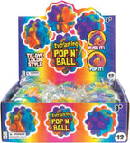 Raymond Geddes Everlasting Pop N Ball Stress Ball Fidget Toy Set (Pack of 12), Multi (72035)