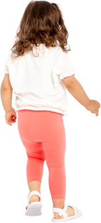 Premium Baby & Toddler Capri Leggings - Soft Cotton Blend, Durable & Perfect for Every Adventure