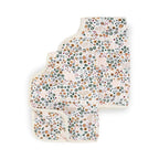 Little Unicorn Ultra-Absorbent Premium Burp Cloth 2 Pack | Soft on Baby's Skin | Larger Size | Ergonomic Design | Set of 2 (Pressed Petals)