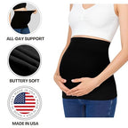 Sweet Hearts Belly Bands For Pregnant Women- Maternity Postpartum Pregnancy Belly Band Support Belt Made in USA