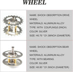 Professional Smart Shock Absorbing Robot Tank Car Chassis Kit with 2pcs DC Motors, Remote Control STEAM Robotic Platform Model for Obstacle Avoidance for Arduino Raspberry Pi DIY STM32 Microbit Python