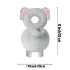 PandaEar Baby Head Protection Backpack, Toddler Walking Head Protector, Adjustable Head Protector Pad Safety Cushion (Grey)