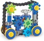 Learning Resources Gears! Gears! Gears! Treadmobiles Building Set, STEM Toys, Develops Early Engineering Skills, 108 Pieces, Ages 5+