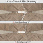 Fairy Baby Small Narrow Baby Gate for Doorways Stairs Hallway 25-27 Inch Wide, Pressure Mounted Walk Through Gates, Indoor Safety Child Gates for Kids or Pets