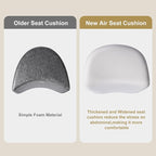 Bebamour Baby Carrier with Hip Seat,All-Position Breathable Mesh Hip Seat & Carrier 0-36Months with Head Hood, 3 PCS Teething Pads, Waist Extender,Storage Bag & Pacifier Case(Black)