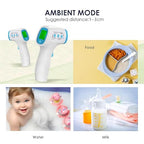 Baby Thermometer for Infants and Fever,No Touch Instant Read Digital Infrared Thermometer Gun with Fever Alarm, Touchless Kids Thermometer, Instant Accuracy Readings