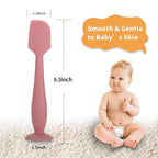 Baby Diaper Cream Spatula, 4Pack Silicone Butt Spatula Baby Paste Diaper Cream Applicator for Newborn Babies