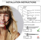 Generic Custom Clocks for Walls Personalized Clocks with Picture That PVC Customized Round Silent Clock for Living Room Creative, 12inch-30cm