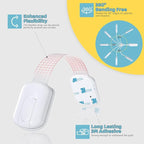 4our Kiddies 10 Pack Baby Proof Cabinet Latches, Childproof Drawer Latches with 6 Extra 3M Adhesives, Adjustable Child Safety Cabinet Strap Locks, Baby Drawer Locks for Kids and Child Safety