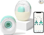 Willow Go - Hands Free Breast Pump - Wearable Breastfeeding Pump - Portable, Electric, Cordless, & 9 Levels of Hospital Grade Suction Strength - Postpartum Essentials - Double Breast Pump