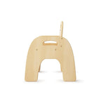 Foundations Simple Sitter Low Wood Feeding Chairs Multipack, Wide No-Tip Base, Adjustable Safety Harness, Stackable Wood Toddler Chairs with Food Service Grade Finish, 2 Pack (11 inch)