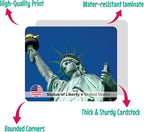 Menique Explore The World Memory Matching Game – 100 Cards (50 Pairs) with Famous Landmarks from 50 Countries – Includes Flag, Country & Place – Educational Geography Game + Informative Booklet