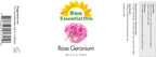 Sun Essential Oils - Rose Geranium Essential Oil 16oz for Aromatherapy, Diffuser, Calming, Skin Care