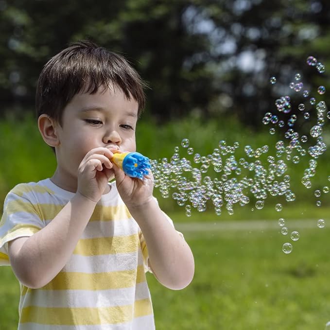 Uncle Bubble Confetti Bubbler 2 Sets - Kiddo Bubble Blower | Make Thousands of Tiny Bubble in One Breath with World Record Best Bubble Solution