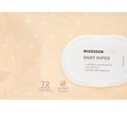 McKesson Baby Wipes, Baby Powder Scent (12 Packs, 864 Wipes) - Aloe & Vitamin E, 99% Water, Flip-Top Lid, Wipes for Sensitive Skin & Diaper Rash, 6.8 in x 7 in, 72 per pack