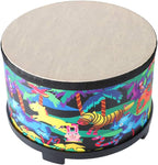 Floor Tom Drum for Kids 10 inch Percussion Instrument Music Drum with 2 Mallets for Baby Children Special Christmas Birthday Gift