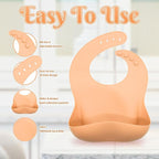 Silicone Baby Feeding Set 11 Pcs, Baby Led Weaning Supplies, Baby Feeding Supplies Set BPA Free, Baby Essentials for Newborn Gift Pink