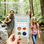 360Pcs Mosquito Patches Stickers,Natural Plant Based Individually Wrapped Mosquito Stickers with 6 Pack Mosquito Repellent Bracelets for Kids Adult Outdoor Hiking, Camping, Travel